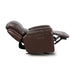 Timo Top Grain Leather Power Recliner | Glider Recliner Chair | Adjustable Headrest | Cross Stitching - GreatFurnitureDeal