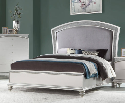 Acme Furniture - Maverick King Bed in Platinum - 21797EK - GreatFurnitureDeal