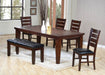 Acme Furniture - Urbana 6 Piece Dining Table Set in Espresso - 74620-6SET
