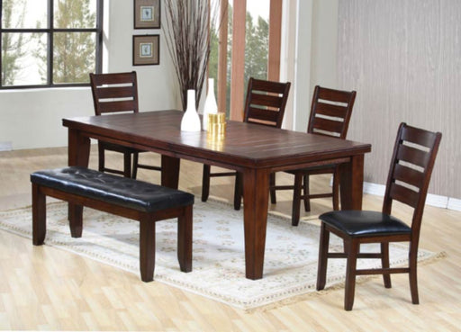 Acme Furniture - Urbana 6 Piece Dining Table Set in Espresso - 74620-6SET - GreatFurnitureDeal