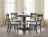 Acme Furniture - Leventis Weathered Gray Dining Table - 74640