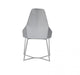 VIG Furniture - Modrest Sarah Modern Pearl Grey Leatherette Dining Chair (Set of 2) - VGZAY917-PRL - GreatFurnitureDeal