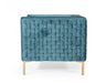 VIG Furniture - Divani Casa Atwood - Modern Teal Arm Chair - VGRH-RHS-AC-501-CH - GreatFurnitureDeal