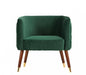 VIG Furniture - Modrest Bethel Modern Green Velvet Accent Chair - VGRH-RHS-AC-502-B-GRN - GreatFurnitureDeal