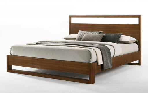 VIG Furniture - Nova Domus Berlin - Modern Walnut Bed - VGMABR-92 - GreatFurnitureDeal