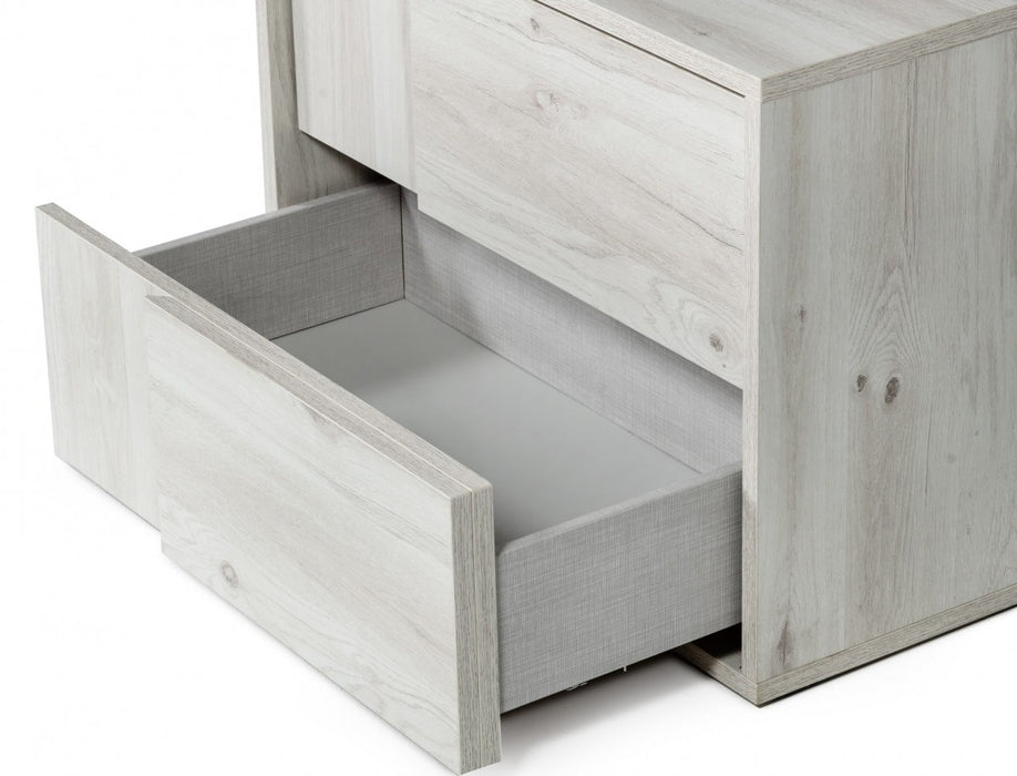 VIG Furniture - Nova Domus Asus - Italian Modern White Washed Oak Nightstand - VGACASUS-NS-ASH