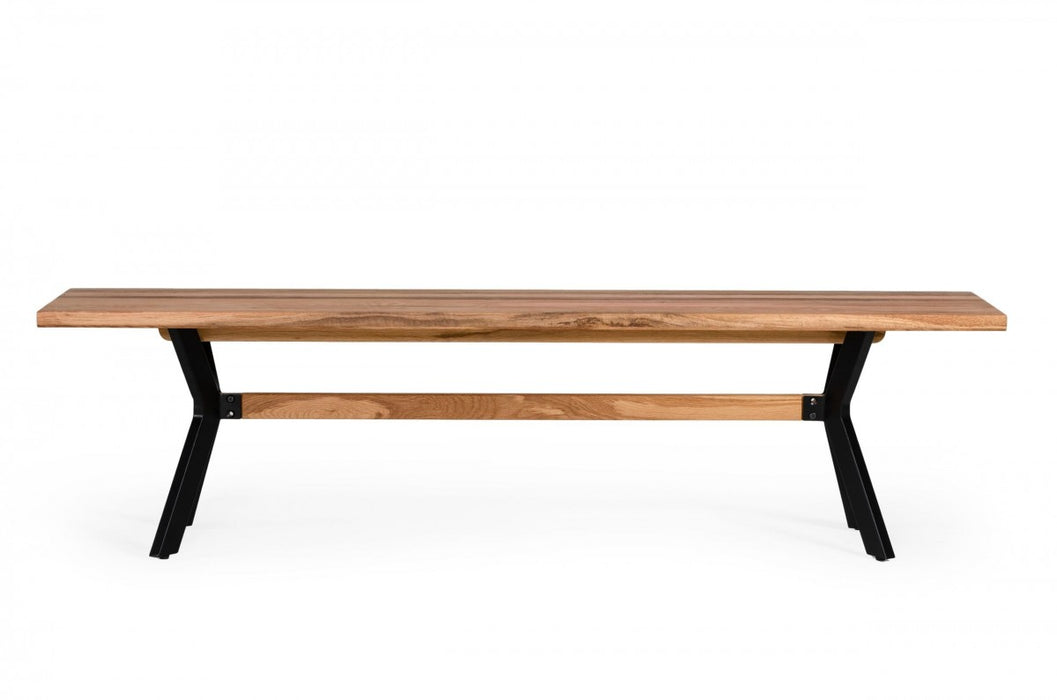 VIG Furniture - Modrest Nevada - Modern Drift Oak Bench - VGED-NE-116021