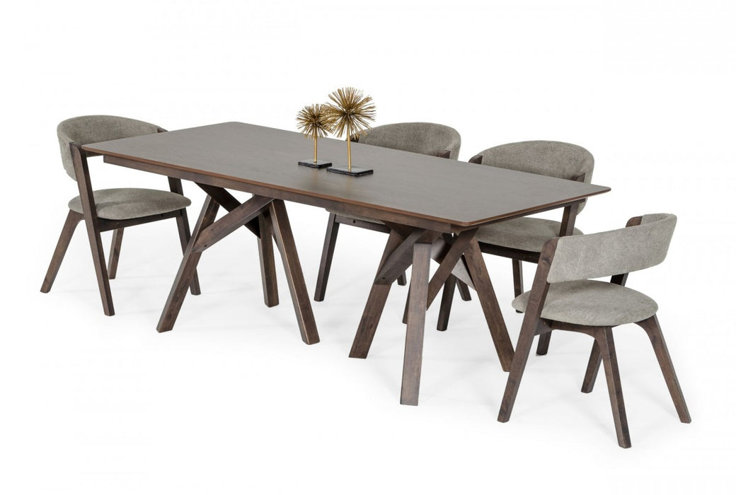 VIG Furniture - Modrest Grover - Modern Dark Wenge Dining Table - VGMA-MIT-5222