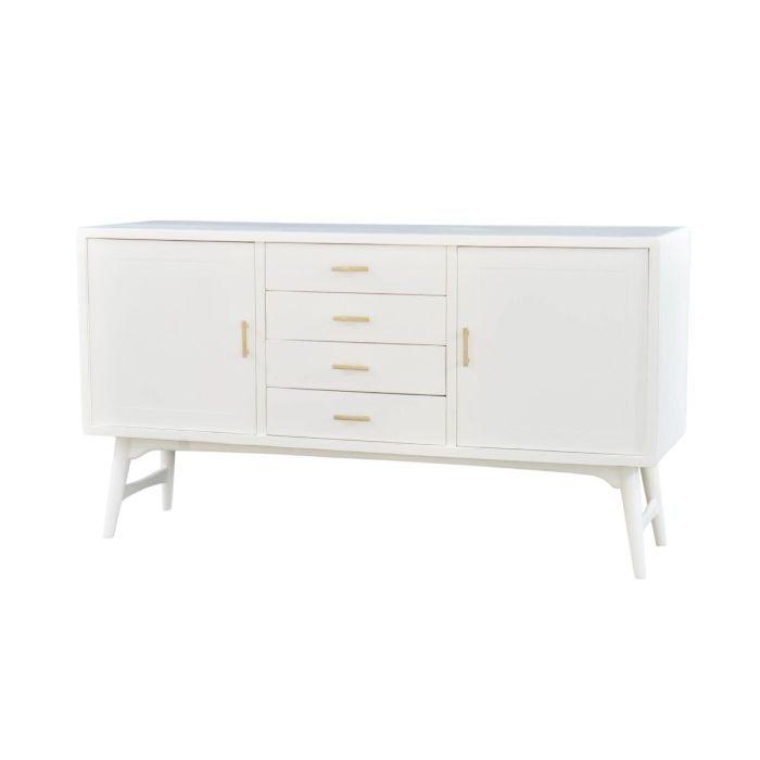 Bramble - Pierre Mid Century Buffet in White Harvest - BR-FAC-27485WHD-LDT