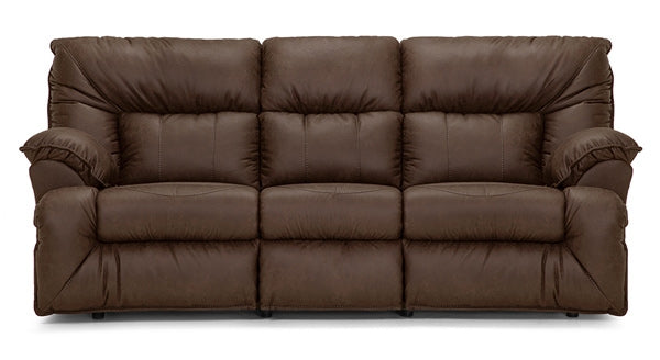 Franklin Furniture - Hector Reclining Sofa w/Drop Down Table Dual Power Recline/USB Port - 76444-83-COCOA