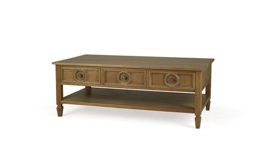 Bramble - Orleans Coffee Table in Antique White Cloud - BR-76536AWC - GreatFurnitureDeal