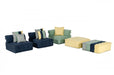 VIG Furniture - Divani Casa Dubai - The Second- Modern Fabric Sectional Sofa - VGKN8450-2 - GreatFurnitureDeal
