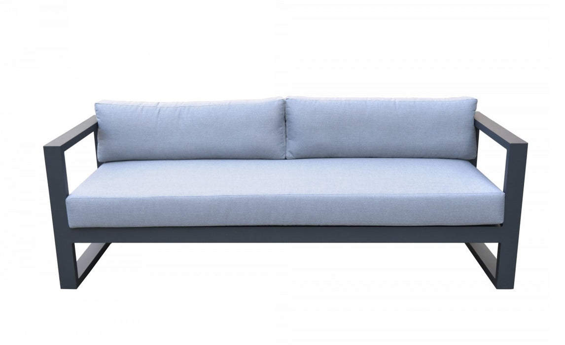 VIG Furniture - Renava Weber - Modern Outdoor Grey & Black Sofa Set - VGGE-AEGEAN