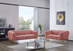VIG Furniture - Divani Casa Aiken - Modern Salmon Velvet Sofa - VGMB-1960-S - GreatFurnitureDeal