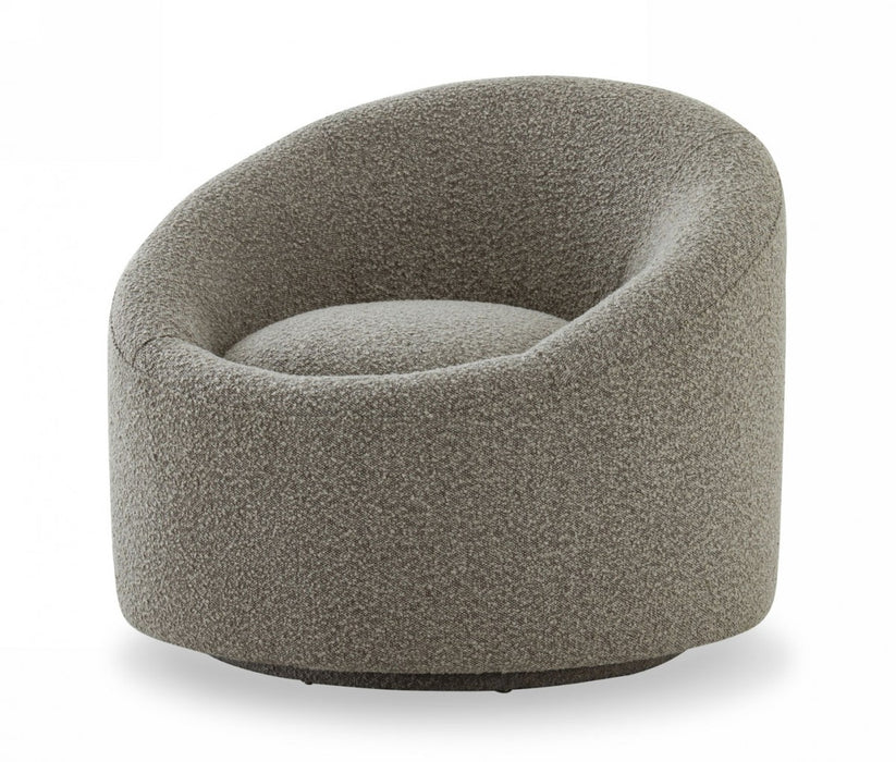 VIG Furniture - Modrest Frontier - Glam Grey Fabric Accent Chair - VGODZW-993 - GreatFurnitureDeal