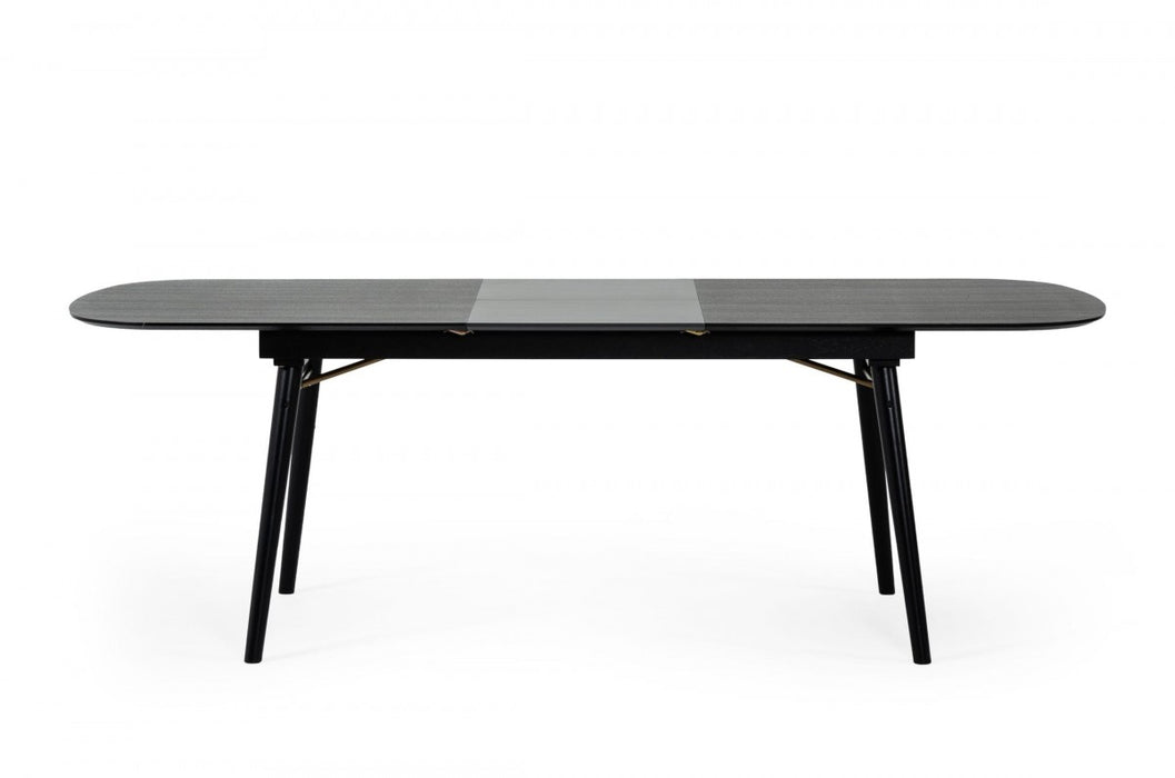 VIG Furniture - Modrest Addax - Modern Black Extendable Dining Table - VGMAMIT-8109 - GreatFurnitureDeal