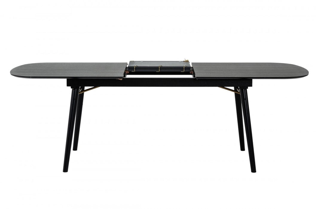 VIG Furniture - Modrest Addax - Modern Black Extendable Dining Table - VGMAMIT-8109 - GreatFurnitureDeal