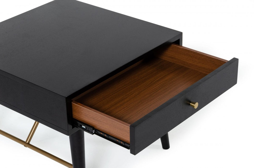 VIG Furniture - Modrest Bonfoy - Modern Black Ash End Table - VGMABH-664-ET