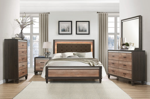 Homelegance - Danridge 3 Piece California King Bedroom Set in Brown - 1518K-1CK-3SET - GreatFurnitureDeal