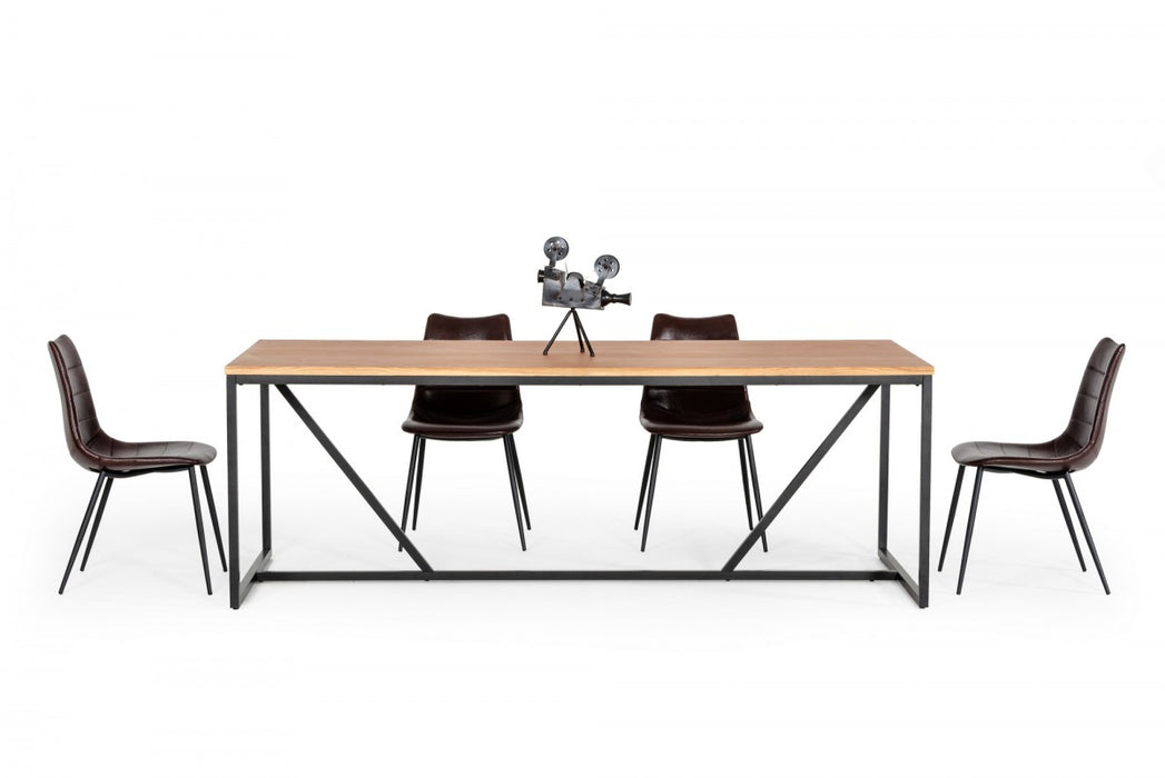 VIG Furniture - Modrest Fagan - Rustic Oak Dining Table - VGEDMD220005