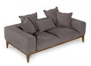 VIG Furniture - Divani Casa Corina - Modern Grey Linen Loveseat - VGUIMY694-L - GreatFurnitureDeal
