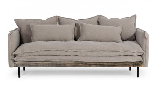 VIG Furniture - Divani Casa Mathis - Modern Grey Fabric Sofa - VGUIMY635 - GreatFurnitureDeal