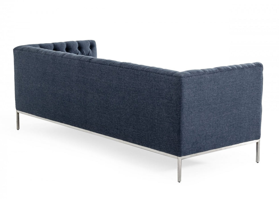 VIG Furniture - Divani Casa Garcia - Dark Grey Fabric Sofa - VGUIMF63-B