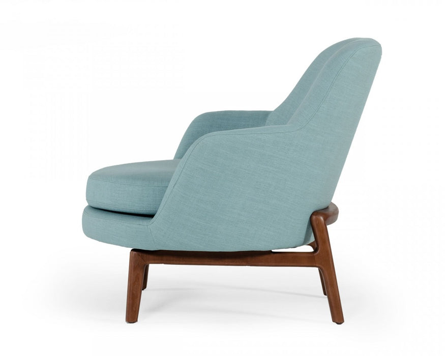 VIG Furniture - Modrest Metzler - Modern Mint Green Fabric Accent Chair - VGUIMY465-GRN