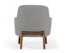 VIG Furniture - Modrest Metzler - Modern Grey Fabric Accent Chair - VGUIMY465-GREY - GreatFurnitureDeal