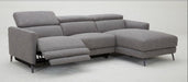 VIG Furniture - Divani Casa Lupita - Modern Grey Fabric Sectional with Right Facing Chaise - VGKMKM.5000-RF - GreatFurnitureDeal