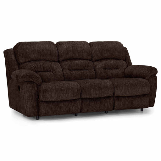 Franklin Furniture - Bellamy Reclining Sofa in Recruit Fudge - 77342-FUDGE