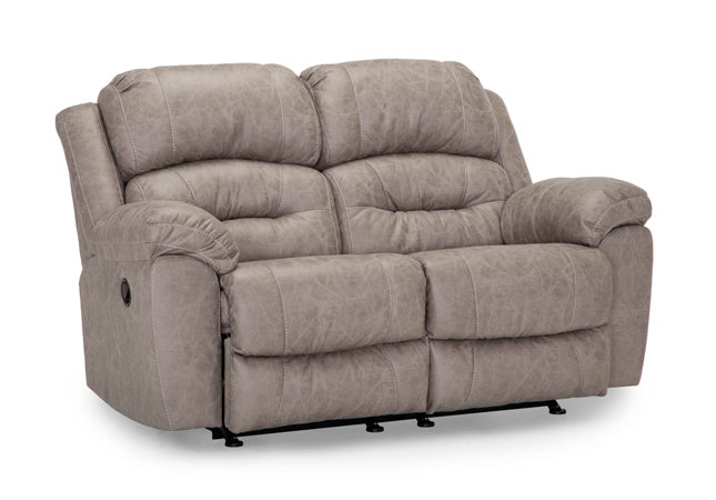 Franklin Furniture - Bellamy 2 Piece Power Reclining Sofa Set in Cowboy Stone - 77342-83-23-STONE