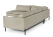 VIG Furniture - Divani Casa Sherry - Modern Grey LAF Chaise Leather Sectional Sofa - VGKKKF.1061Z-GRY-LAF-SECT - GreatFurnitureDeal