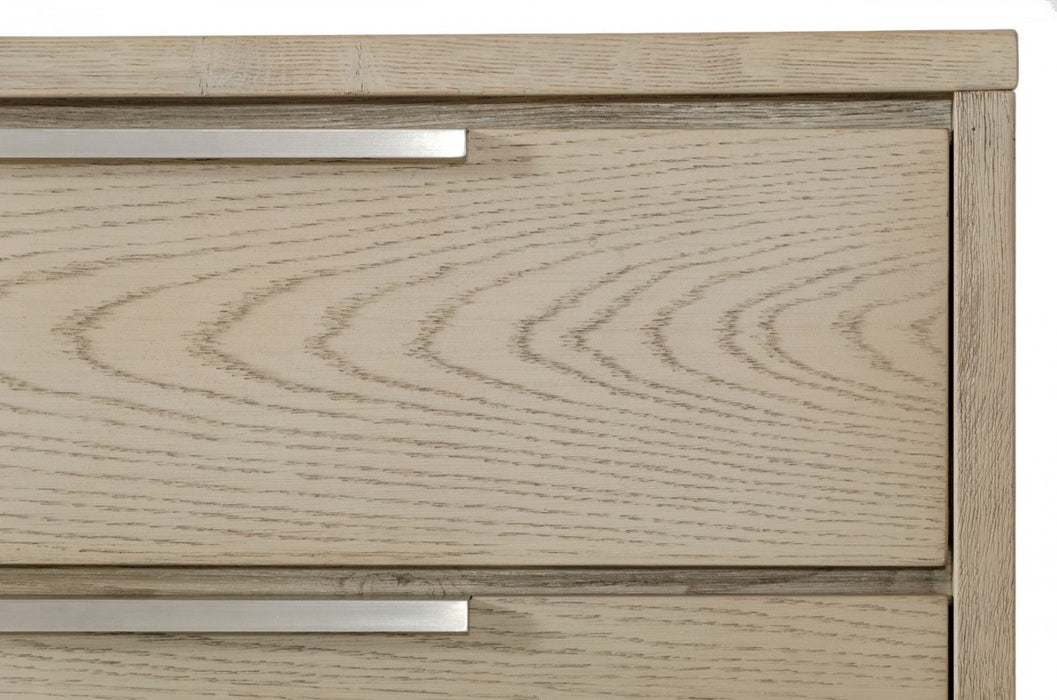 VIG Furniture - Modrest Samson - Contemporary Grey and Silver Dresser - VGLBHAMI-DR160-01