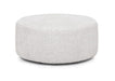 Franklin Furniture - 877 Lennox Round ottoman in Rapture Ivory - 77618 - GreatFurnitureDeal