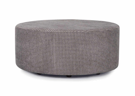 Franklin Furniture - 837 Olive Round Ottoman in Kimber Charcoal - 77918-3025-06 Kimber Charcoal - GreatFurnitureDeal
