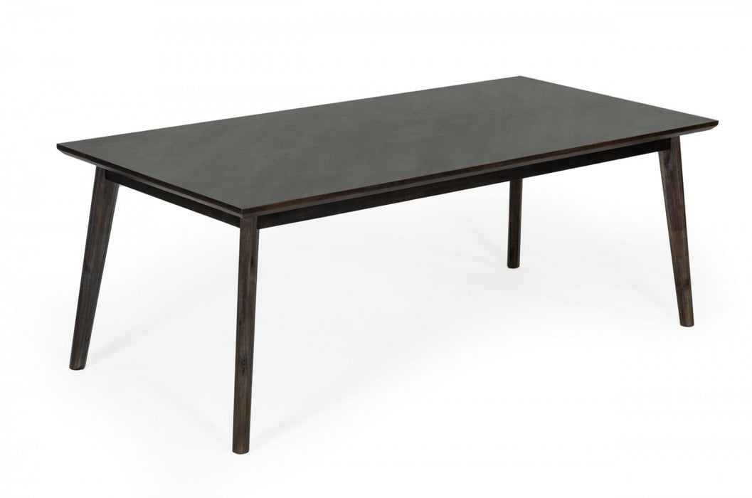 VIG Furniture - Modrest Roger - Mid Century Acacia Dining Table - VGWDSTHLDT210-BRN-DT - GreatFurnitureDeal