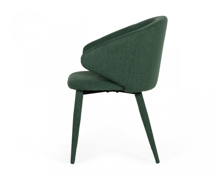 VIG Furniture - Modrest Keller Modern Green Dining Chair (Set of 2) - VGSWSFC459-GRN-A-DC - GreatFurnitureDeal