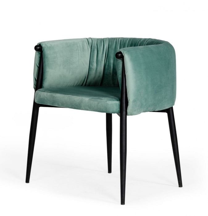 VIG Furniture - Modrest Belcaro Modern Light Green Fabric Dining Chair - VGEUMC-9706CH-A-GRN - GreatFurnitureDeal