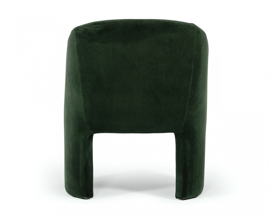VIG Furniture - Modrest Danube Modern Jade Green Fabric Dining Chair - VGEUMC-9704CH-A-GRN