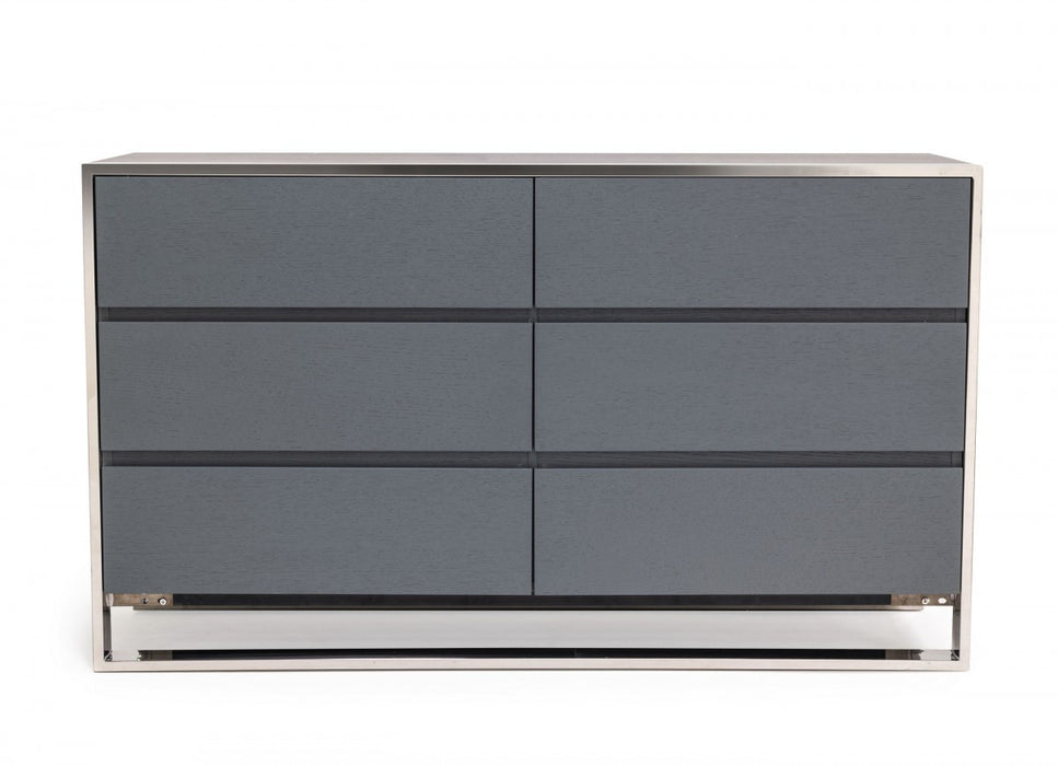 VIG Furniture - Modrest Jolene - Modern Grey Dresser - VGBBMC1710DR-GRY-DRS