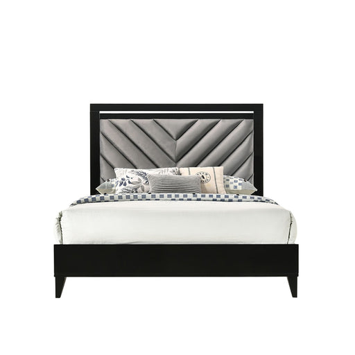 Acme Furniture - Chelsie Queen Bed in Black - 27410Q - GreatFurnitureDeal