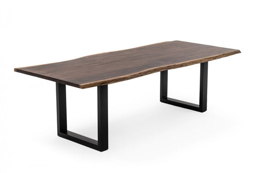 VIG Furniture - Modrest Taylor X-Large Modern Live Edge Wood Dining Table - VGEDPRO226005-BRN-DT - GreatFurnitureDeal