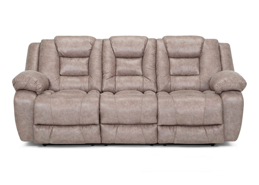 Franklin Furniture - 784 Hayworth Power Reclining Sofa w-Power Headrest in Whitman Pebble - 78445 WHITMON - GreatFurnitureDeal