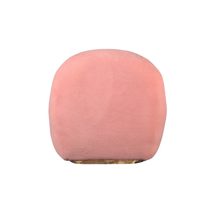 VIG Furniture - Modrest Crestone Modern Pink Sherpa Accent Chair - VGMFOC-251-PINK-CH