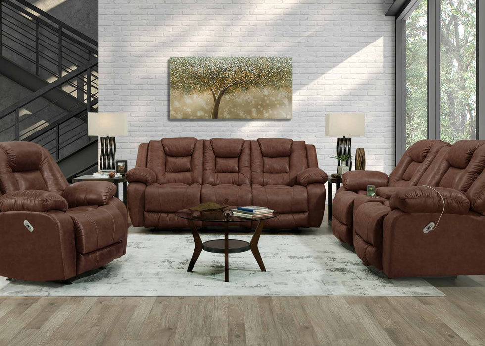 Franklin Furniture - 784 Hayworth 3 Piece Power Reclining Living Room Set in Whitman Maple - 78445-78435-4784 WHITMON