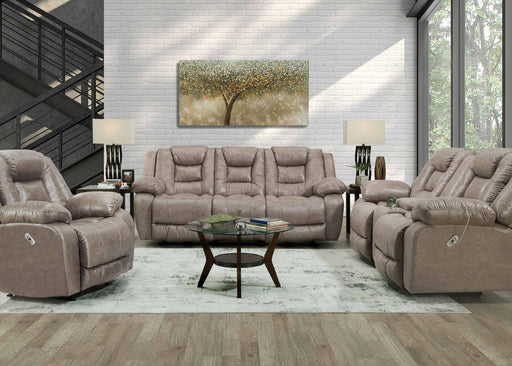 Franklin Furniture - 784 Hayworth 3 Piece Power Reclining Living Room Set in Whitman Pebble - 78445-78435-4784 WHITMON