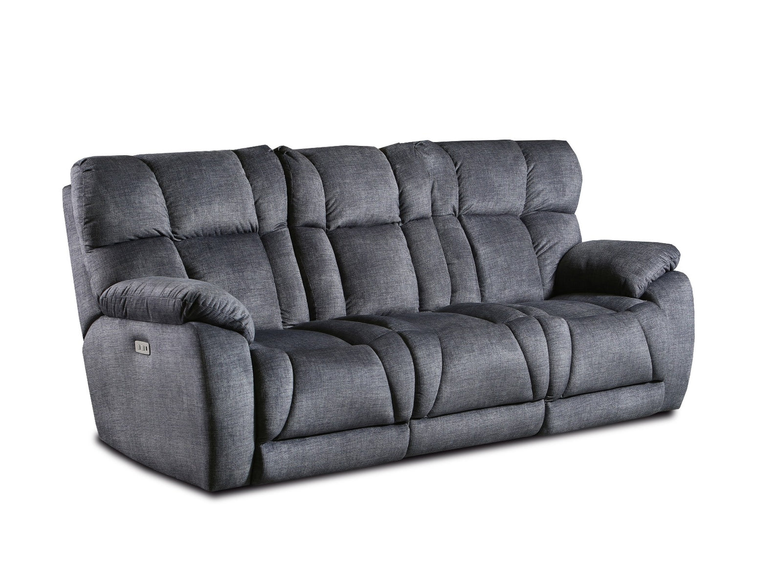 Southern Motion Wild Card 2 Piece Reclining Sofa Set in Charcoal 7