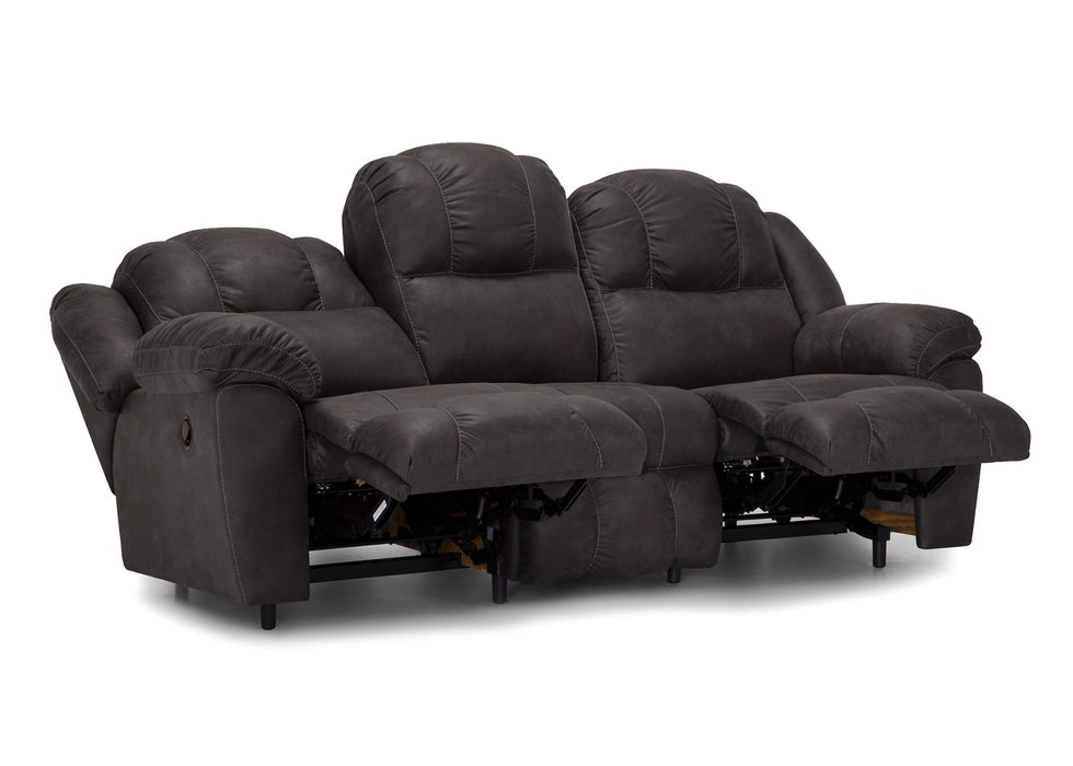 Franklin Furniture - Victory 3 Piece Reclining Living Room Set in Holden Steele - 79242-3939-03-3SET