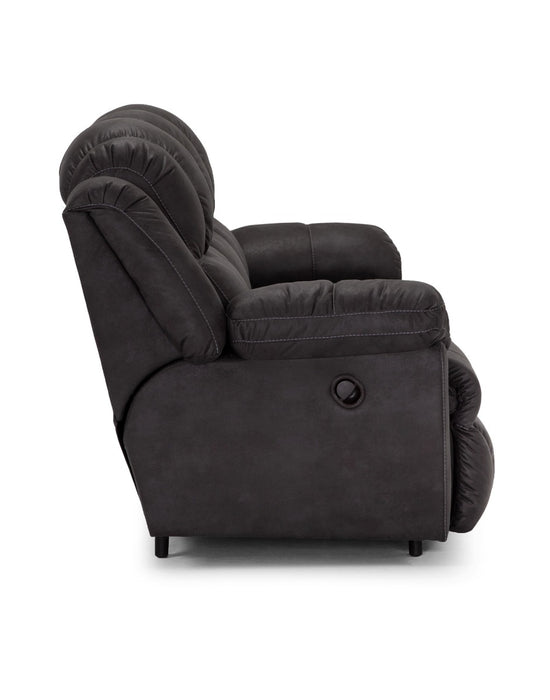 Franklin Furniture - Victory Manual Reclining Sofa in Holden Steele - 79242-3939-03 - GreatFurnitureDeal